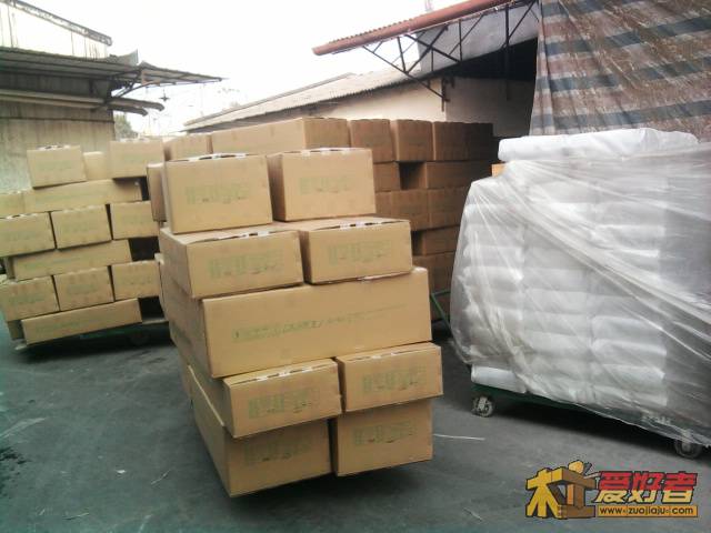 这是包装好的家具