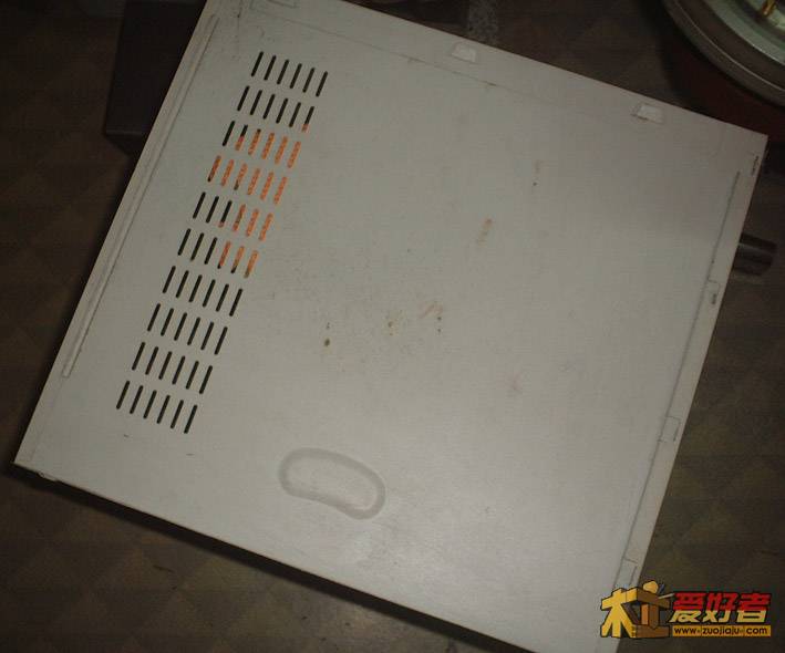 废旧电脑主机箱盖 制作主轴电机罩