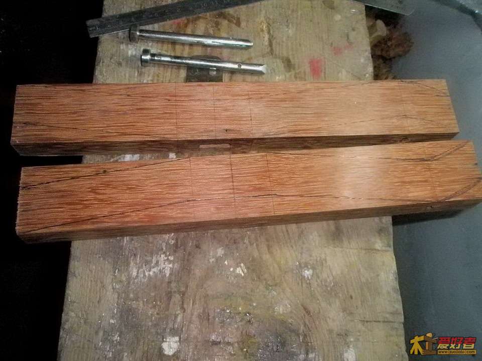 图1制作框架锯-出样