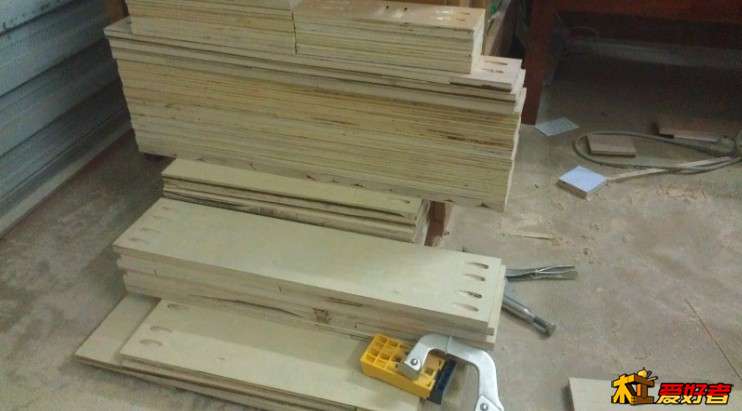 栽好的抽屉板料