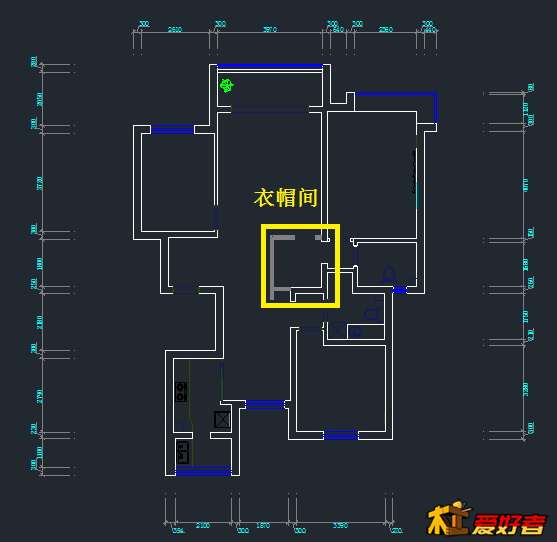 衣帽间位置