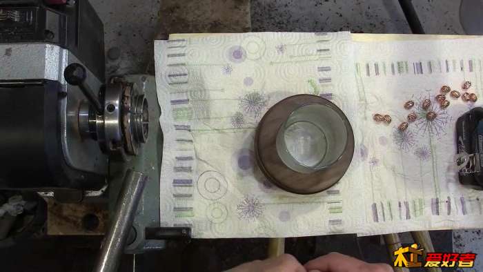 Woodturning Glass and Wood Candle Holder  (24).jpg
