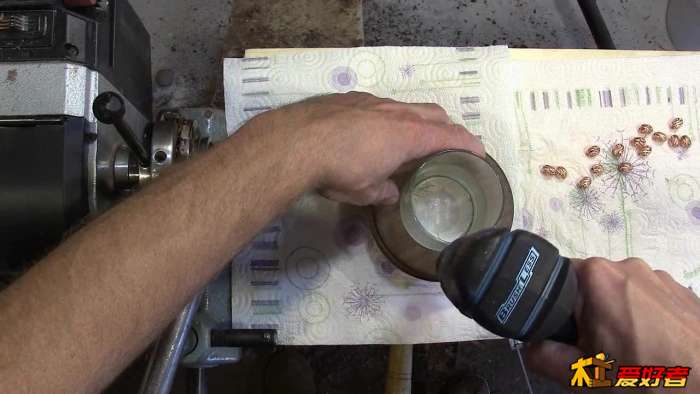 Woodturning Glass and Wood Candle Holder  (25).jpg