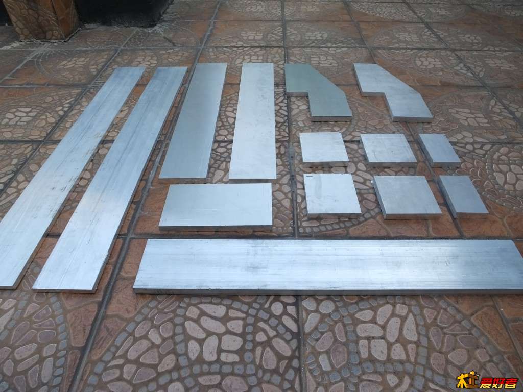 材料切割好