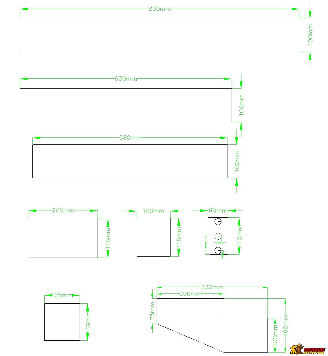 15mm6061铝板