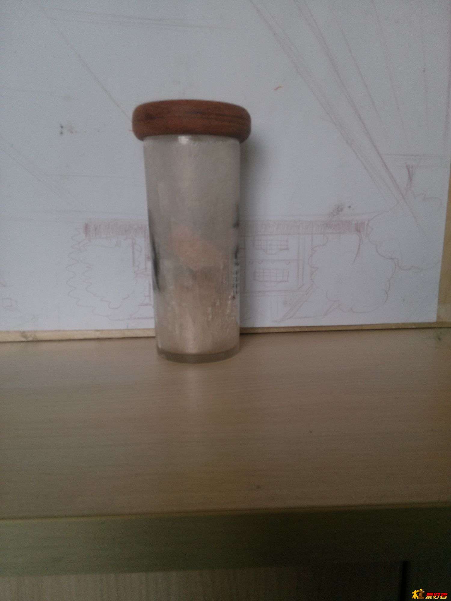 放在茶杯口上，正好！