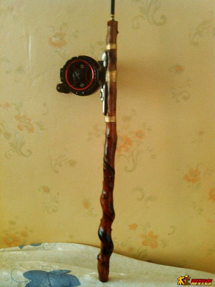 自己用檬子做的筏竿