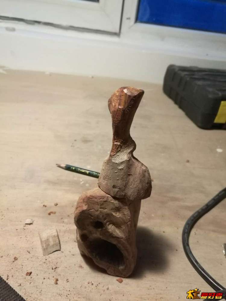 去皮时灰太大没拍