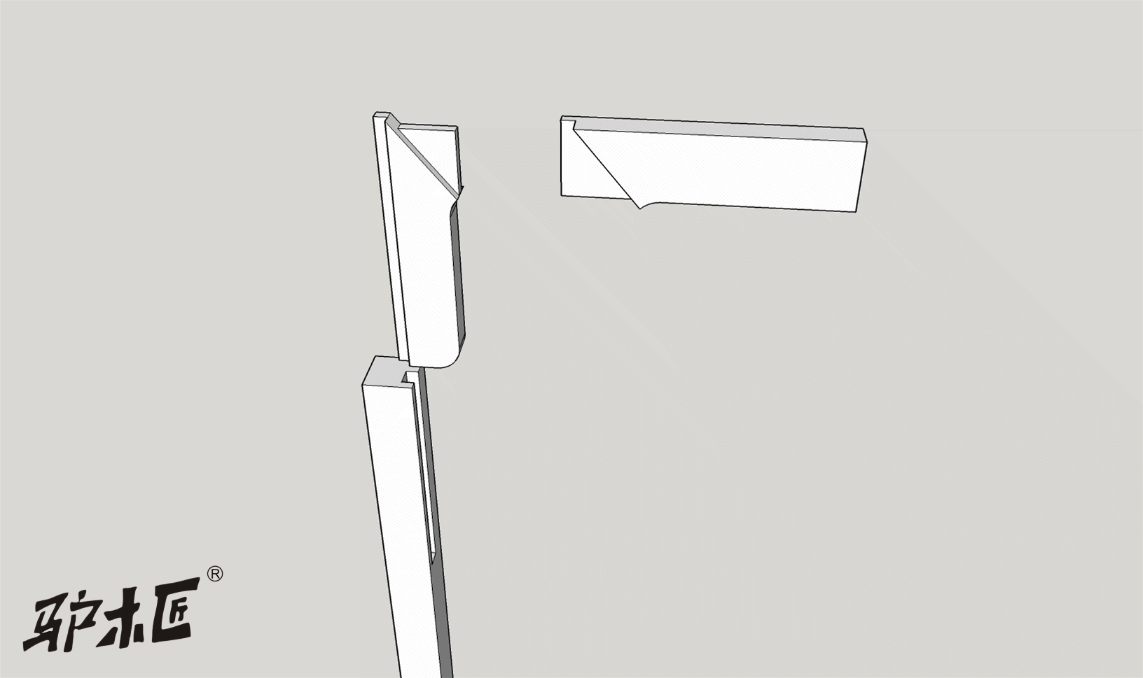 4.板条角接合：揣揣榫之二（正面格肩，背面不格肩).gif