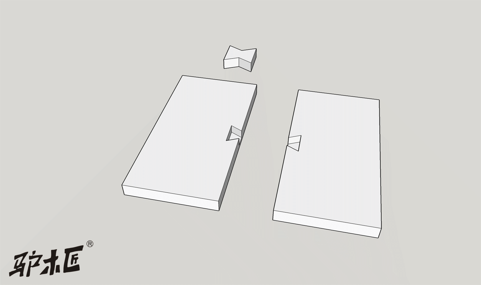 19.厚板嵌银锭榫（燕尾榫）拼合.gif