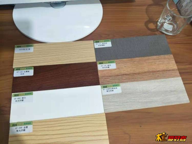 建一百多层板色卡样品