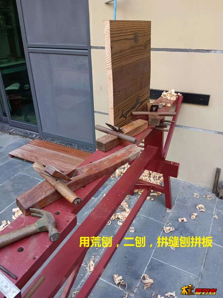 3-4-用荒刨，二刨和拼缝刨拼板.jpg