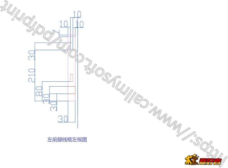 11-1-左前腿线框左视图.jpg