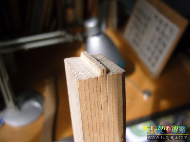 锯出锯梁的榫头