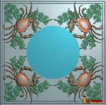 螃蟹烟灰缸