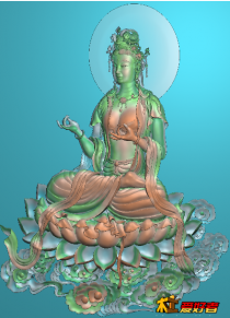 白描观音
