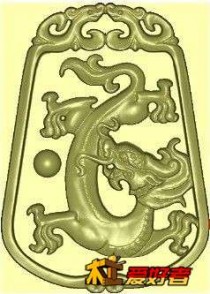 仿古龙挂件