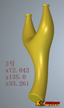 弹弓 精雕图 圆雕图 stl