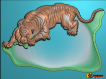 猛虎砚台