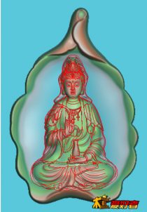莲叶观音