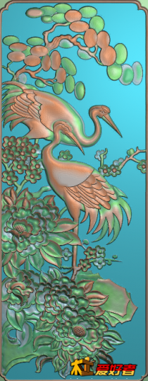 鹤花鸟大门