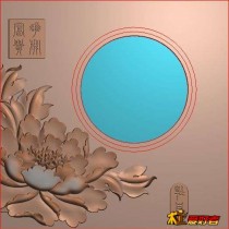 花开富贵牡丹烟灰缸