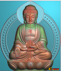 手托莲花佛