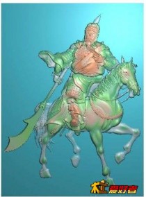 骑马关公