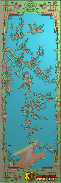 小鸟梅花