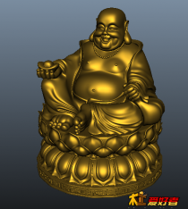佛像圆雕stl