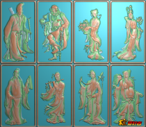 八仙挂件整套