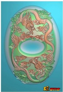 双龙砚台
