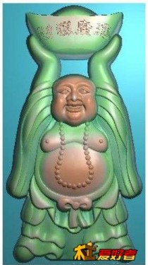 双手高举大元宝大佛