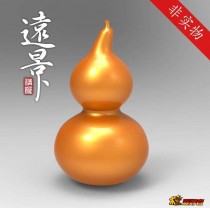 光面手捻葫芦 STL