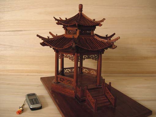 我制作的六角亭